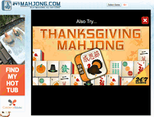 Tablet Screenshot of 247mahjong.com